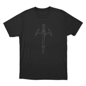 Dark Sword Emblem Unisex T Shirt Black