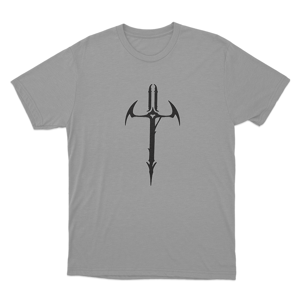Dark Sword Emblem Unisex T Shirt Grey Dark Sword Emblem Unisex T Shirt Grey