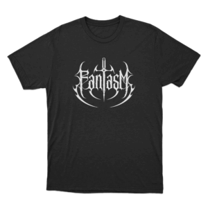 Fantasm Gothic Logo Unisex T Shirt Black