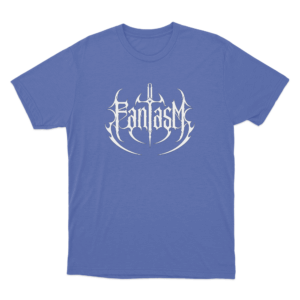 Fantasm Gothic Logo Unisex T Shirt Blue