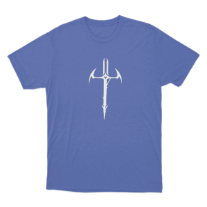 Fantasm Sword Emblem Unisex T Shirt Blue