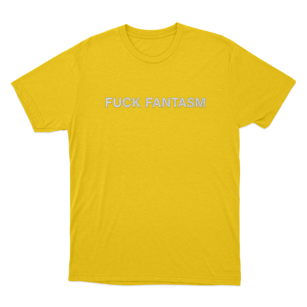 Fuck Fantasm Unisex T Shirt Yellow Fuck Fantasm Unisex T Shirt Yellow